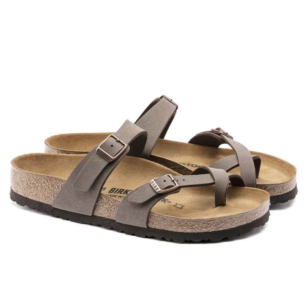 Birkenstock Taupe Sandals - Picture 11 of 14